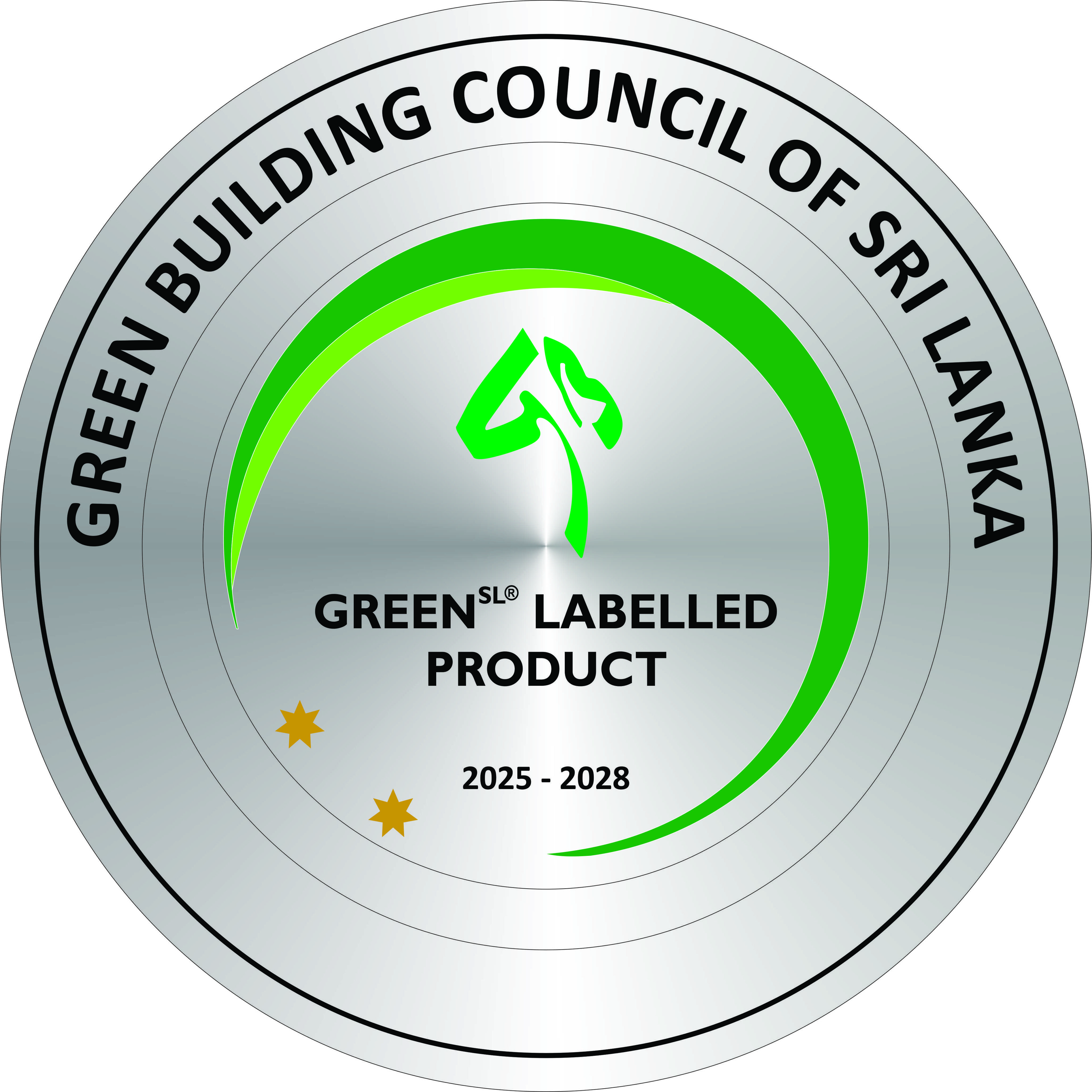 Certified Green Product Certification Plaque